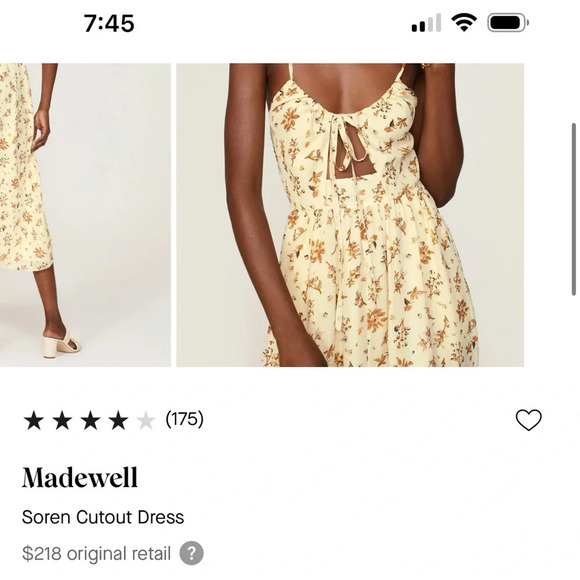 Madewell Soren Cutout Midi Dress - Picture 4 of 9